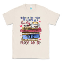 Natural between the pages of a book is lovely place to be Classic Tee - MaliasSmallBusiness