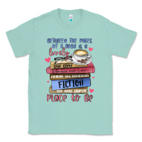 Seafoam between the pages of a book is lovely place to be Classic Tee - MaliasSmallBusiness