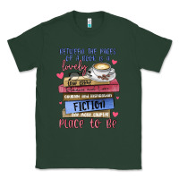 Sports Green between the pages of a book is lovely place to be Classic Tee - MaliasSmallBusiness