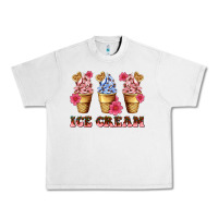 Lunar Rock floral ice cream Urban Heavy Tee - AdoDesignShop