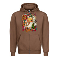 Chestnut Ho Ho Ho Santa Zipper Hoodie - Bettercallsaul