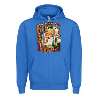True Royal Ho Ho Ho Santa Zipper Hoodie - Bettercallsaul