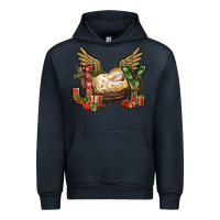 Navy joy christmas with baby jesus bbs Urban Hoodie - BundleAndBundleShop