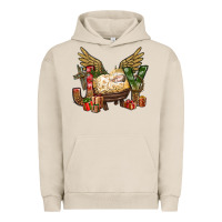 Pigment French Oak joy christmas with baby jesus bbs Urban Hoodie - BundleAndBundleShop