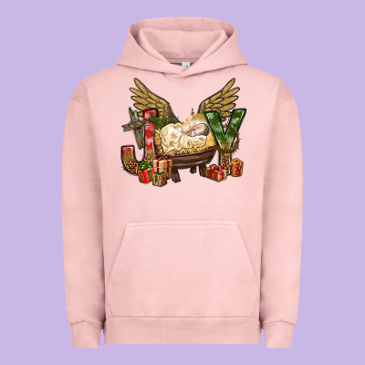 Joy Christmas With Baby Jesus Bbs Urban Hoodie Designed By Bundleandbundleshop