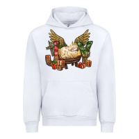 White joy christmas with baby jesus bbs Urban Hoodie - BundleAndBundleShop