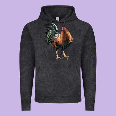 American Game Rooster Vintage Hoodie Designed By Lillyallendesigns