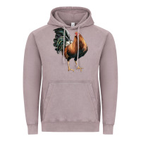 Vintage Zinc American Game Rooster Vintage Hoodie - LillyAllenDesigns