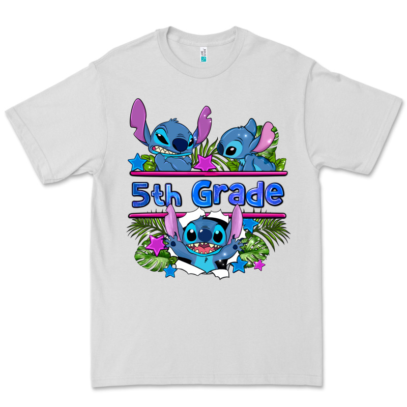 Preview Flower Stitch 5th Grade Premium Tee by AdoDesignShop | Teevron