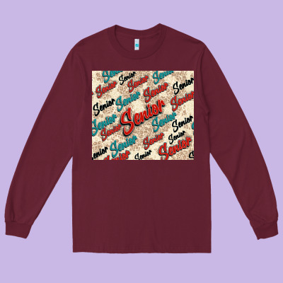 Senior Long Sleeve Tee Designed By Nancycooperartshop