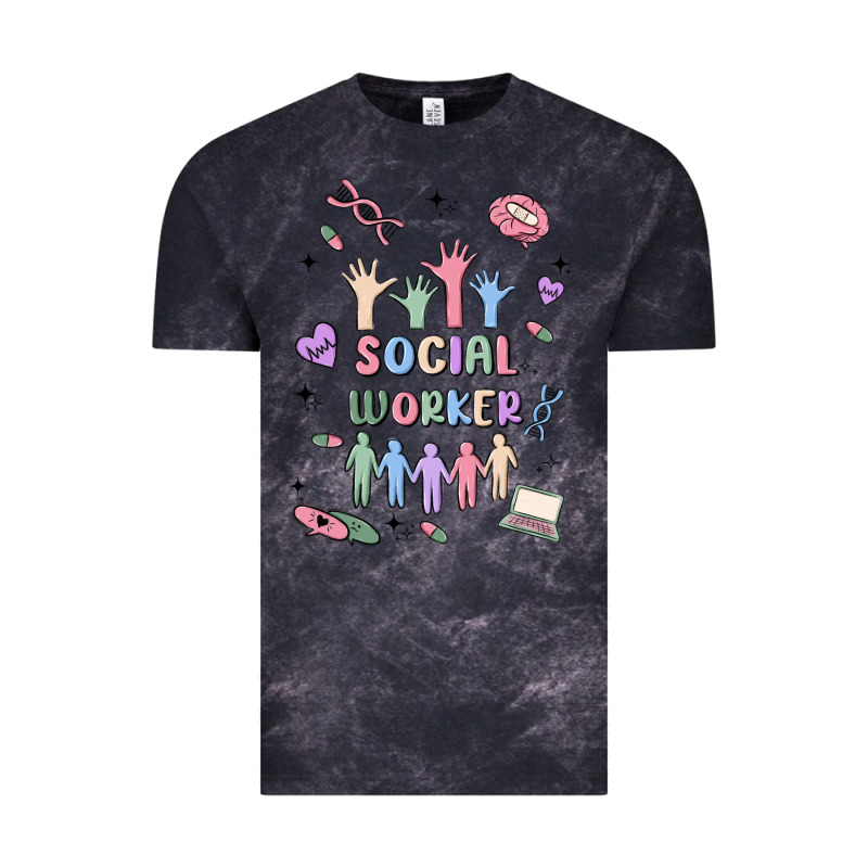 Social Worker Vintage Tee by MaliasSmallBusiness | Teevron