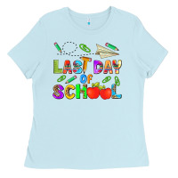 Baby Blue last day of school Ladies Tee - HRA Design Shop