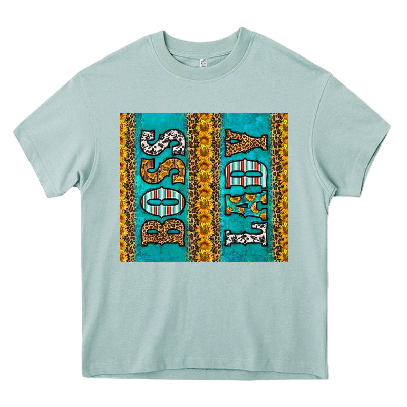 Western Boss Lady Heavy Core Tee by HRA Design Shop | Teevron