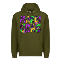 Army Green mardi gras Premium Hoodie - JahusDesignShop