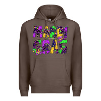 Coffee mardi gras Premium Hoodie - JahusDesignShop