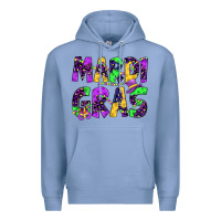 Colony Blue mardi gras Premium Hoodie - JahusDesignShop