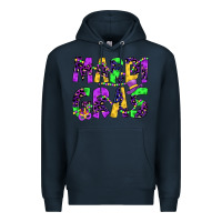Navy mardi gras Premium Hoodie - JahusDesignShop