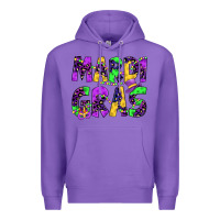 Purple mardi gras Premium Hoodie - JahusDesignShop