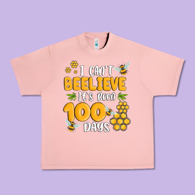 I Cant Beelieve Its Been 100 Days Urban Heavy Tee Designed By Maliassmallbusiness
