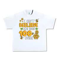 White i cant beelieve its been 100 days Urban Heavy Tee - MaliasSmallBusiness