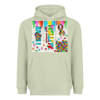 Matcha i love someone with autism Heavyweight Hoodie - TumblerDesignByShophia
