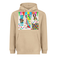 Mushroom i love someone with autism Heavyweight Hoodie - TumblerDesignByShophia