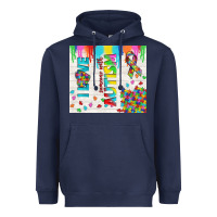 Navy i love someone with autism Heavyweight Hoodie - TumblerDesignByShophia