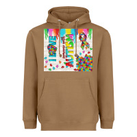 Toasted Coconut i love someone with autism Heavyweight Hoodie - TumblerDesignByShophia