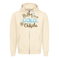Sandshell Baby It s Cold Outside Zipper Hoodie - Bettercallsaul