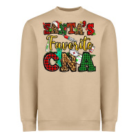 Santas Favorite Cna Christmas Heavyweight Sweatshirt | Teevron