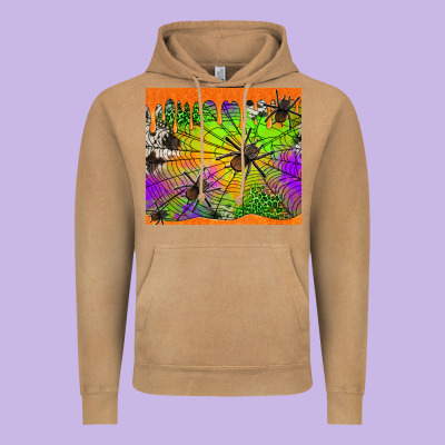 Spiders Halloween Tumbler Vintage Hoodie Designed By Jasminsmagicworld