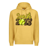 Antique Gold 2023 senior Softball Premium Hoodie - HowdyJamesFarm