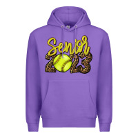 Purple 2023 senior Softball Premium Hoodie - HowdyJamesFarm