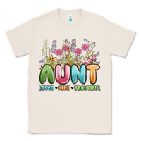 Natural aunt loved kind beautiful Classic Tee - MaliasSmallBusiness