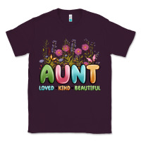 Plum aunt loved kind beautiful Classic Tee - MaliasSmallBusiness