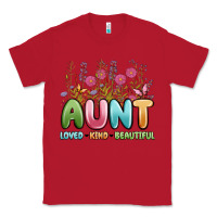 Red aunt loved kind beautiful Classic Tee - MaliasSmallBusiness