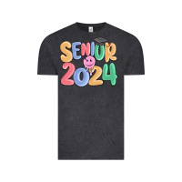 Vintage Black senior 2024 Vintage Tee - MaliasSmallBusiness