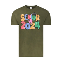 Vintage Olive senior 2024 Vintage Tee - MaliasSmallBusiness