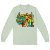Matcha hello fall Long Sleeve Tee - JahusDesignShop