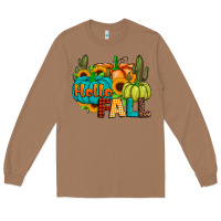 Toasted Coconut hello fall Long Sleeve Tee - JahusDesignShop