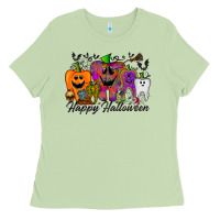 Matcha happy halloween tooth Ladies Tee - RacoonDesign