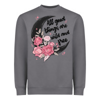 Storm all good things are wild and free Heavyweight Sweatshirt - MaliasSmallBusiness
