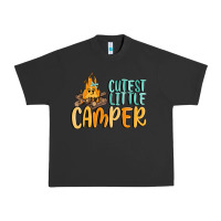 Pigment Black cutest little camper Urban Heavy Tee - MaliasSmallBusiness