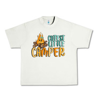 Pistachio cutest little camper Urban Heavy Tee - MaliasSmallBusiness