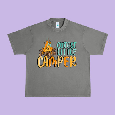 Cutest Little Camper Urban Heavy Tee Designed By Maliassmallbusiness
