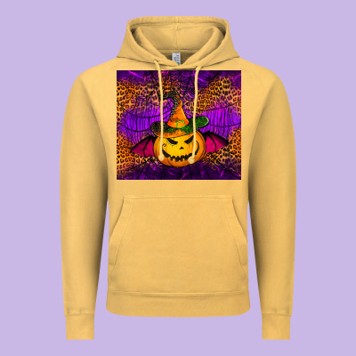 Halloween Jack O'lantern Tumbler Vintage Hoodie Designed By Jasminsmagicworld
