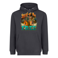 Smoke Land of the free 4th of july Heavyweight Hoodie - HowdyJamesFarm