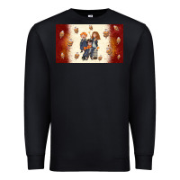 Black cartoon wizards Premium Sweatshirt - TumblerDesignByShophia