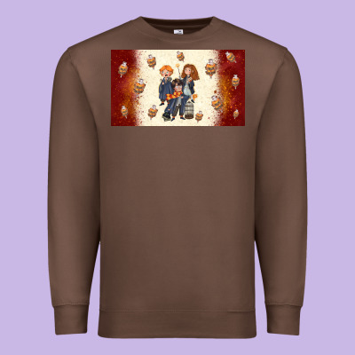 Cartoon Wizards Premium Sweatshirt Designed By Tumblerdesignbyshophia