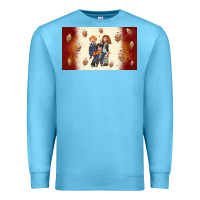 Ocean Blue cartoon wizards Premium Sweatshirt - TumblerDesignByShophia